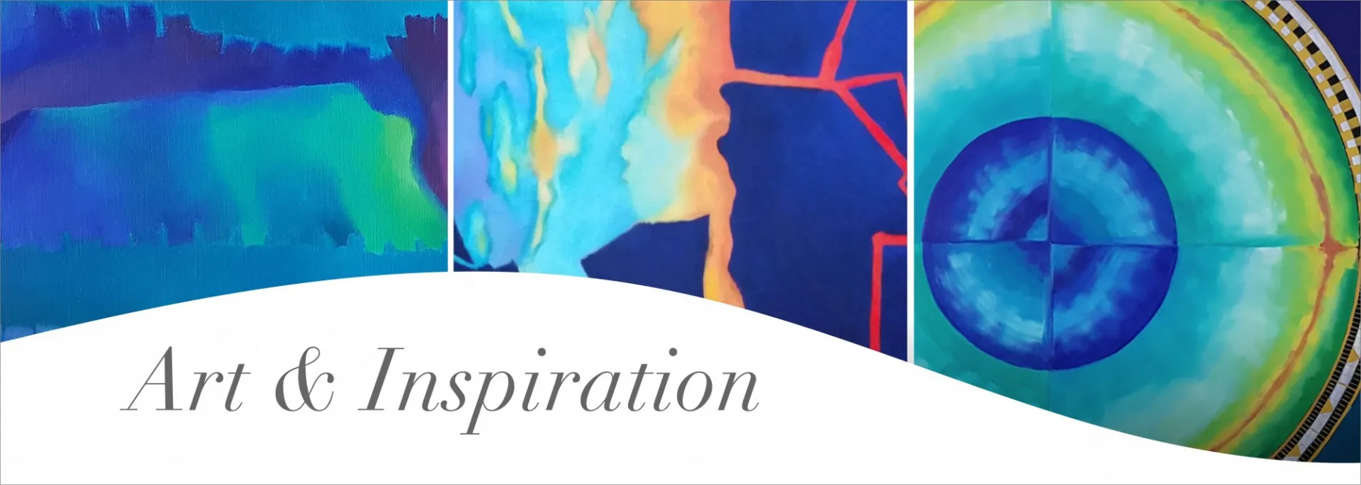Deepscape Phthalo | Oceanographer Susan Merle's Bathymetry | Multibeam Compass Rose #8 by Lauren Salm